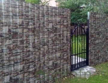 стоимость забора из профнастила